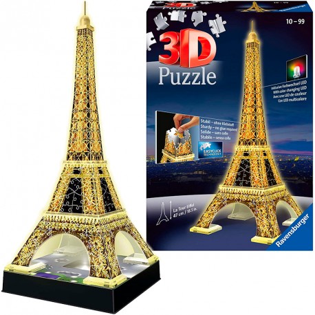 PUZZLE 3D TOUR EIFFEL NIGHT EDITION