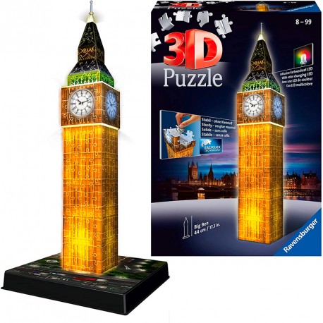 PUZZLE 3D BIG BEN NIGHT EDITION