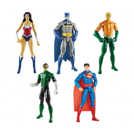 FIGURA GRANDE STD.(BATMAN/SUPERMAN/AQUAMAN/GREEN LANTERN)