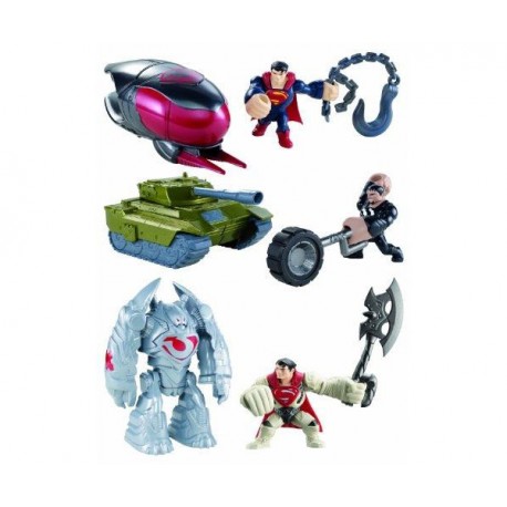 SUPERMAN QUICKSHOTS PACK 1 FIGURA + ACCESORIOS (UNIDAD)