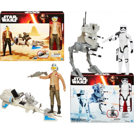 STAR WARS VEHICULO CON FIGURA