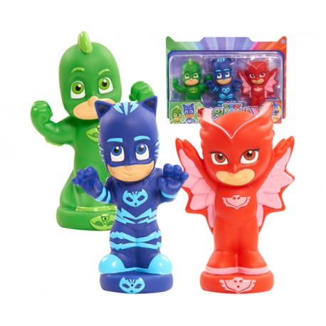 PJ MASKS FIGURAS DE BAÑO