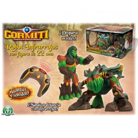 GORMITI TRONCALION RADIO CONTROL + FIGURA 22 Cm