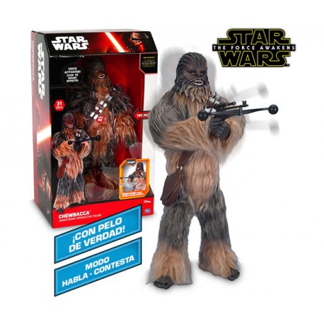 STAR WARS VII CHEWBACCA INTERACTIVA 40CM