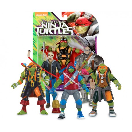 TORTUGAS NINJA MOVIE 2 SURT. FIGURAS 2