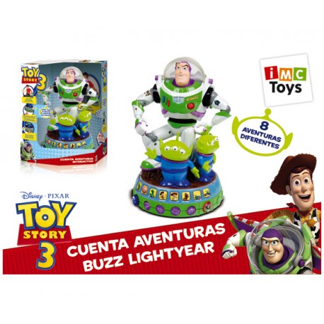 TOY STORY 3 BUZZ LIGHTYEAR CUENTAVENTURAS (8 AVENTURAS DIFERENTES)