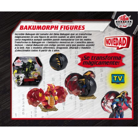 BAKUGAN BAKUMORPH FIGURES