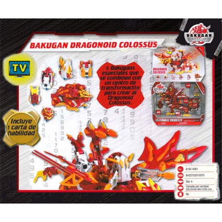 BAKUGAN DRAGONOID COLOSSUS