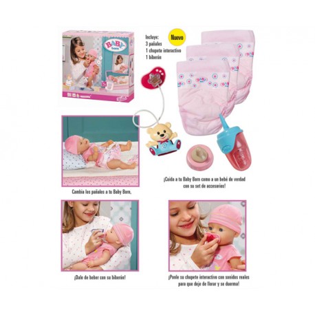 BABY BORN PACK DE ACCESORIOS