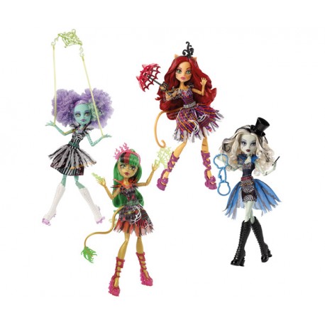 MONSTER HIGH MUÑECAS CIRCO MONSTRUOSO (UNIDAD)