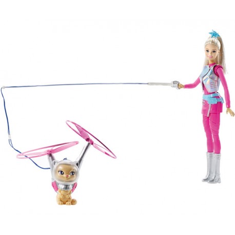 BARBIE Y MASCOTA VOLADORA AVENTURA EN ESPACIO