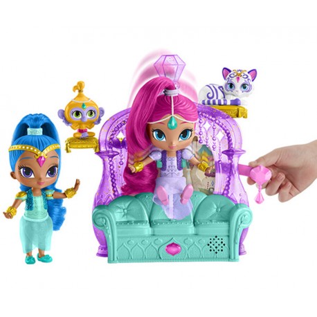 SHIMMER AND SHINE TRONO SORPRESAS MAGICAS