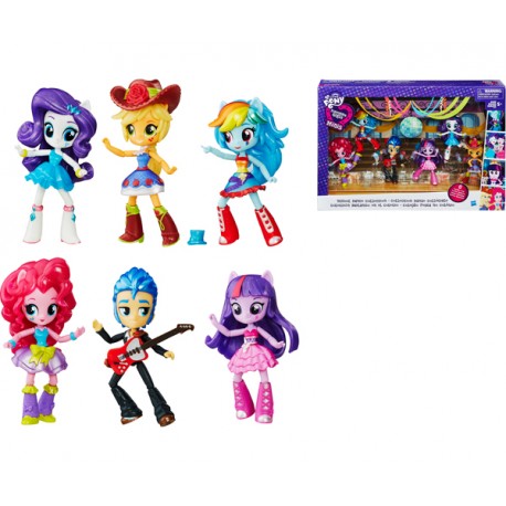 LITTLE PONY EQUESTRIA GIRLS MINIS PACK DE COLECCION