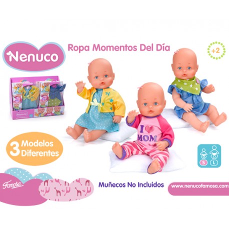 NENUCO ROPA MOMENTOS DEL DIA EN PERCHA