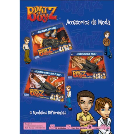 BRATZ BOYZ ACCESORIOS DE MODA (UNIDAD)