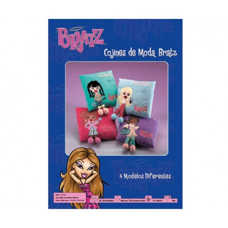 COJINES DE MODA BRATZ (UNIDAD)