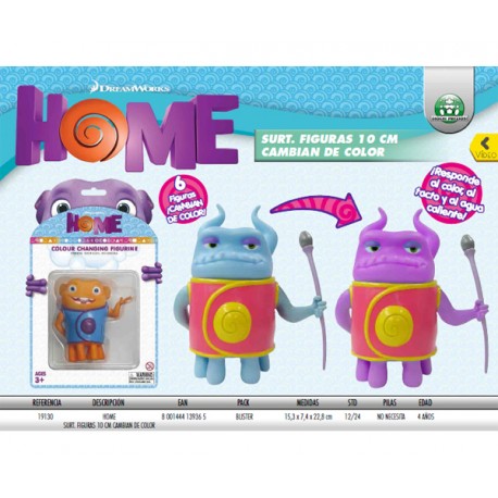 HOME SURTIDO FIGURAS 10 Cm CAMBIAN DE COLOR (UNIDAD)