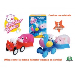 ZHU ZHU PETS BABIES CARRITOS