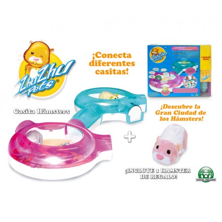 ZHU ZHU PETS HOME BASE CASITA HAMSTER (UNIDAD)