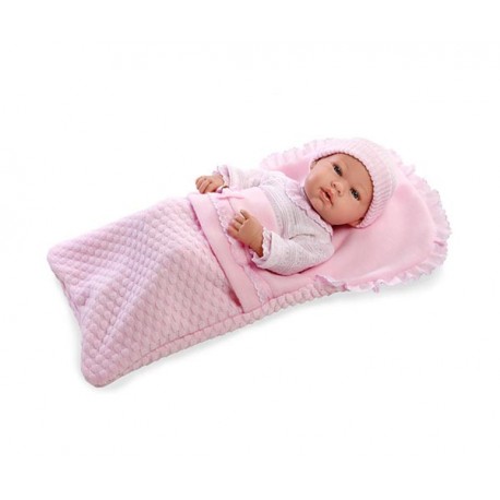 ELEGANCE 42 CM REAL BABY ROSA 