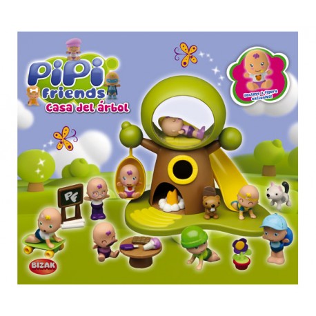 PIPI FRIENDS PLAYSET CASA DEL ARBOL