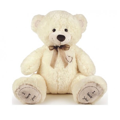 PELUCHE OSO CORAZON 90 CM