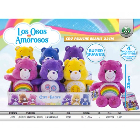 OSOS AMOROSOS CDU PELUCHE BEANIE 23CM