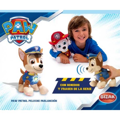 PATRULLA CANINA PELUCHE PARLANCHIN