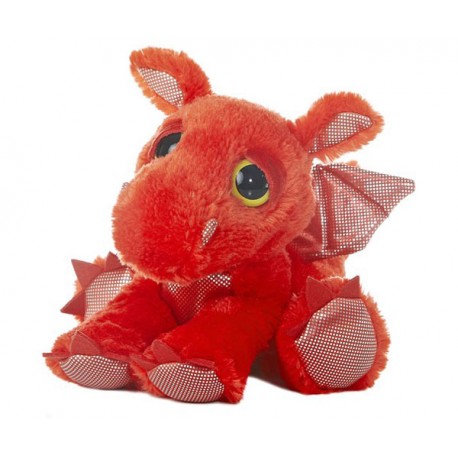 PELUCHE DRAGON ROJO 12 PULGADAS