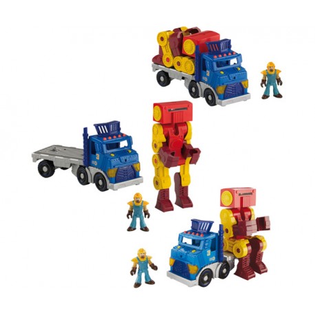 IMAGINEXT VEHICULO DELUXE + ROBOT