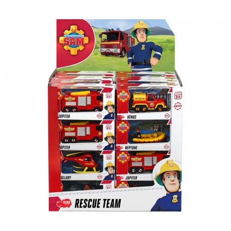 FIREMAN SAM- COCHE METAL 1:64