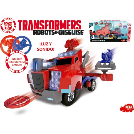 TRANSFORMERS-CAMION OPTIMUS C/FUNC.23 CM.