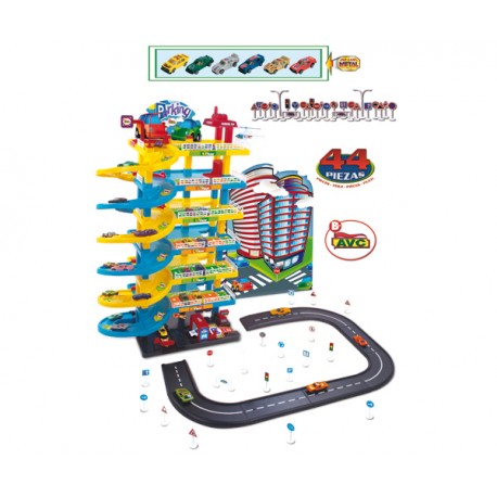 PARKING CITY 7 PLANTAS CIRCUITO 6 COCHES Y HELIC
