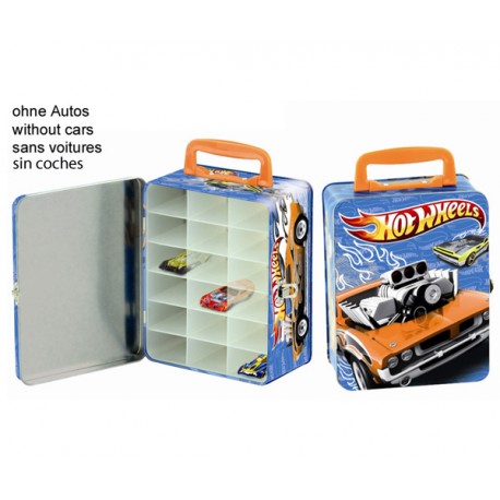 HOT WHEELS CAJA DE HERRAMIENTAS (PARA 18 COCHES)