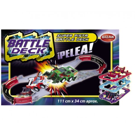 BATTLE DECK SUPER PISTA RACEWAY 111 x 34 Cm