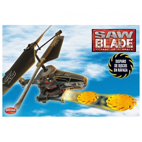 AIR HOGS SAW BLADE (DISPARO DE DISCOS EN RAFAGA)