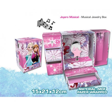 FROZEN JOYERO MUSICAL ARMARIO CAJA