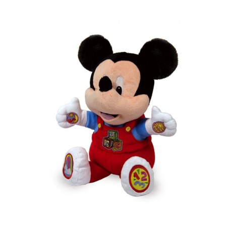 JUEGA Y APRENDE CON BABY MICKEY PELUCHE EDUCATIVO