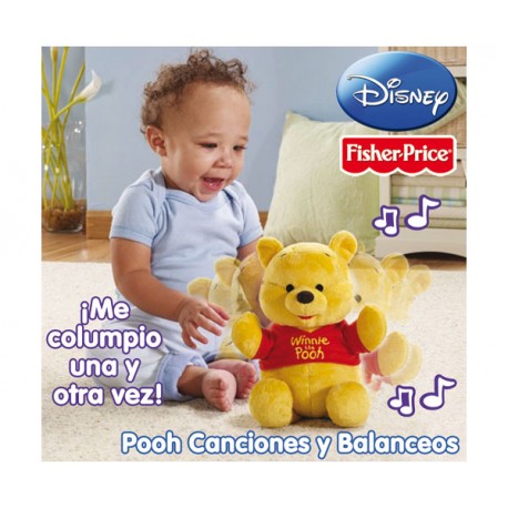 PELUCHE WINNIE THE POOH CANCIONES Y BALANCEOS