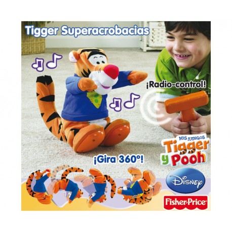 WINNIE THE POOH TIGGER SUPER ACROBACIAS