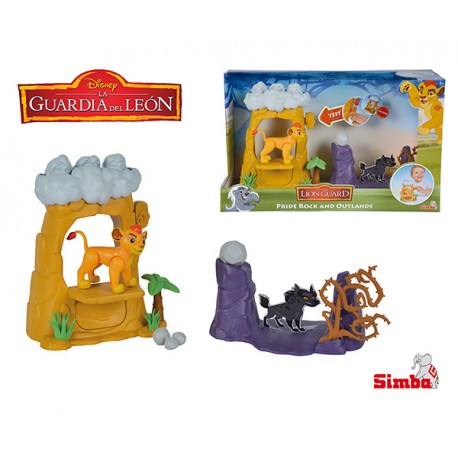 LA GUARDIA DEL LEON PLAYSET ROCA CON FIGURA