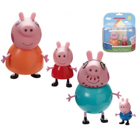 PEPPA PIG FIGURAS COLECCIONABLES FAMILIA