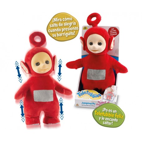 PELUCHE TELETUBBIES 28CM PO SALTARIN