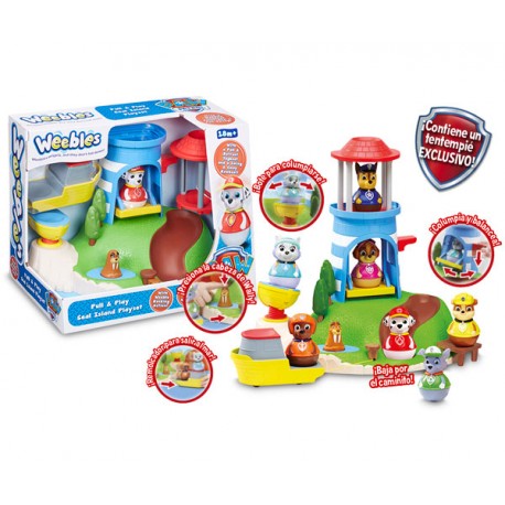 PAW PATROL PLAYSET + 1 FIGURA