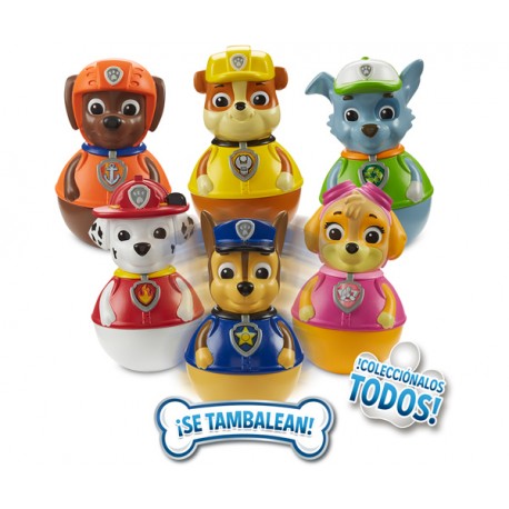 PAW PATROL FIGURAS BALANCINAS