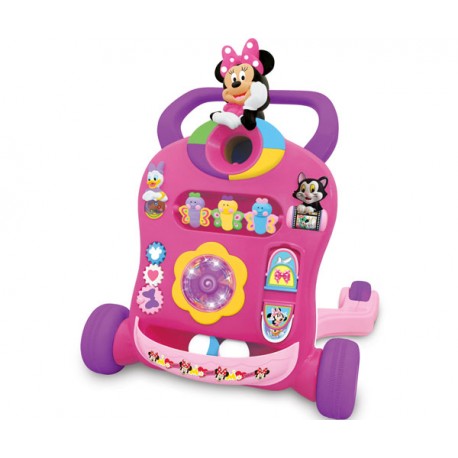 MINNIE MOUSE ANDADOR CON ACTIVIDADES LUCES Y SONIDOS (2 EN 1)