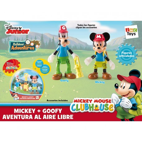 MICKEY + GOOFY AVENTURA AL AIRE LIBRE PACK 2