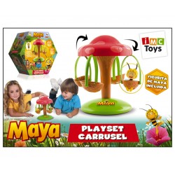 LA ABEJA MAYA PLAYSET CARRUSEL TIOVIVO