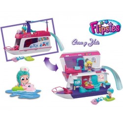 FLIPSIES SANDY CON CASA Y YATE 2 EN 1