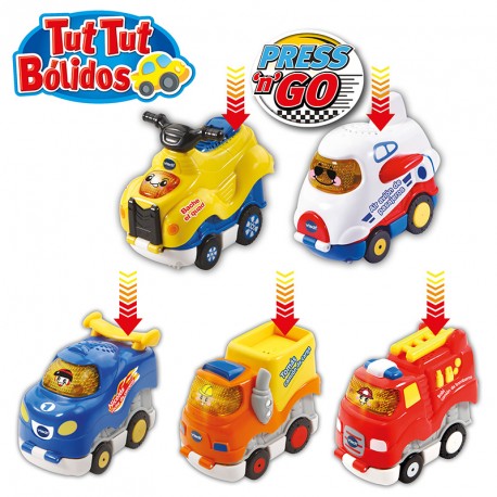 TUT TUT BOLIDOS PRESS-GO VEHICULOS